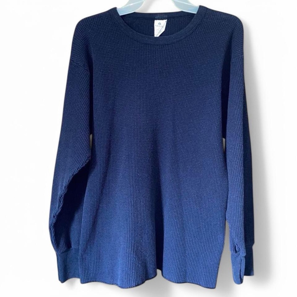 Men’s Navy Blue Thermal Shirt